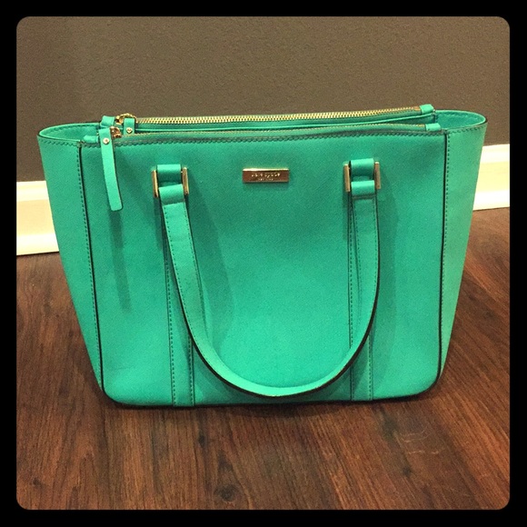 kate spade Bags Kate Spade Newberry Teal Purse Poshmark